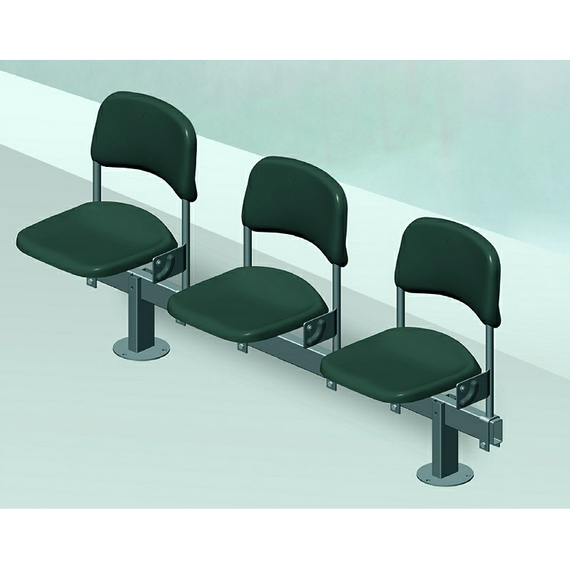 Стул стационарный. Раскладной стул для трибуна 450х450х400. Кресло 3-секционное (откидные сиденья) 1754х634х820. Авангард сиденья для трибун. Индивидуальное сидение sf4.