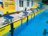 Компания "Спорт Лайн"осуществила поставку и монтаж в единственный на Кубани круглогодичный открытый плавательный бассейн.Бассейн приобрел статус Олимпийского.