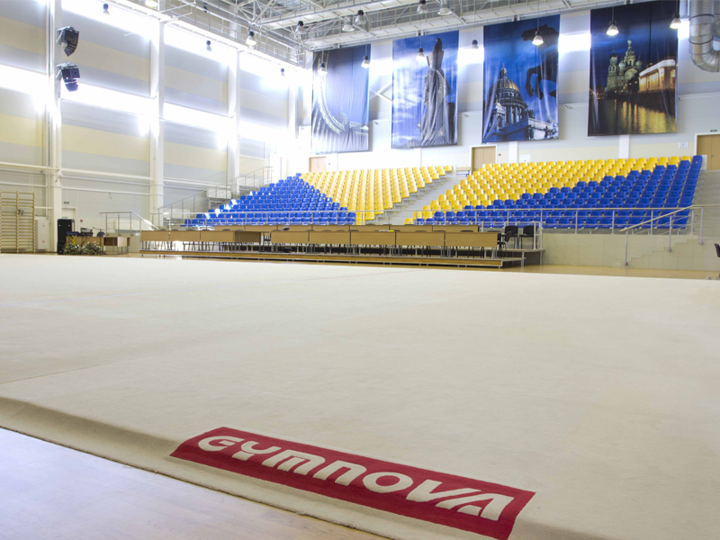 Обновление оборудования в Центре художественной гимнастики в Петербурге