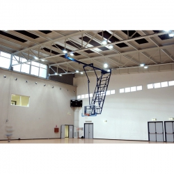 Ферма баскетбольная потолочная. Сертификат FIBA.