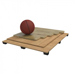 Спортивный паркет для баскетбола SOLID, сертифицирован FIBA